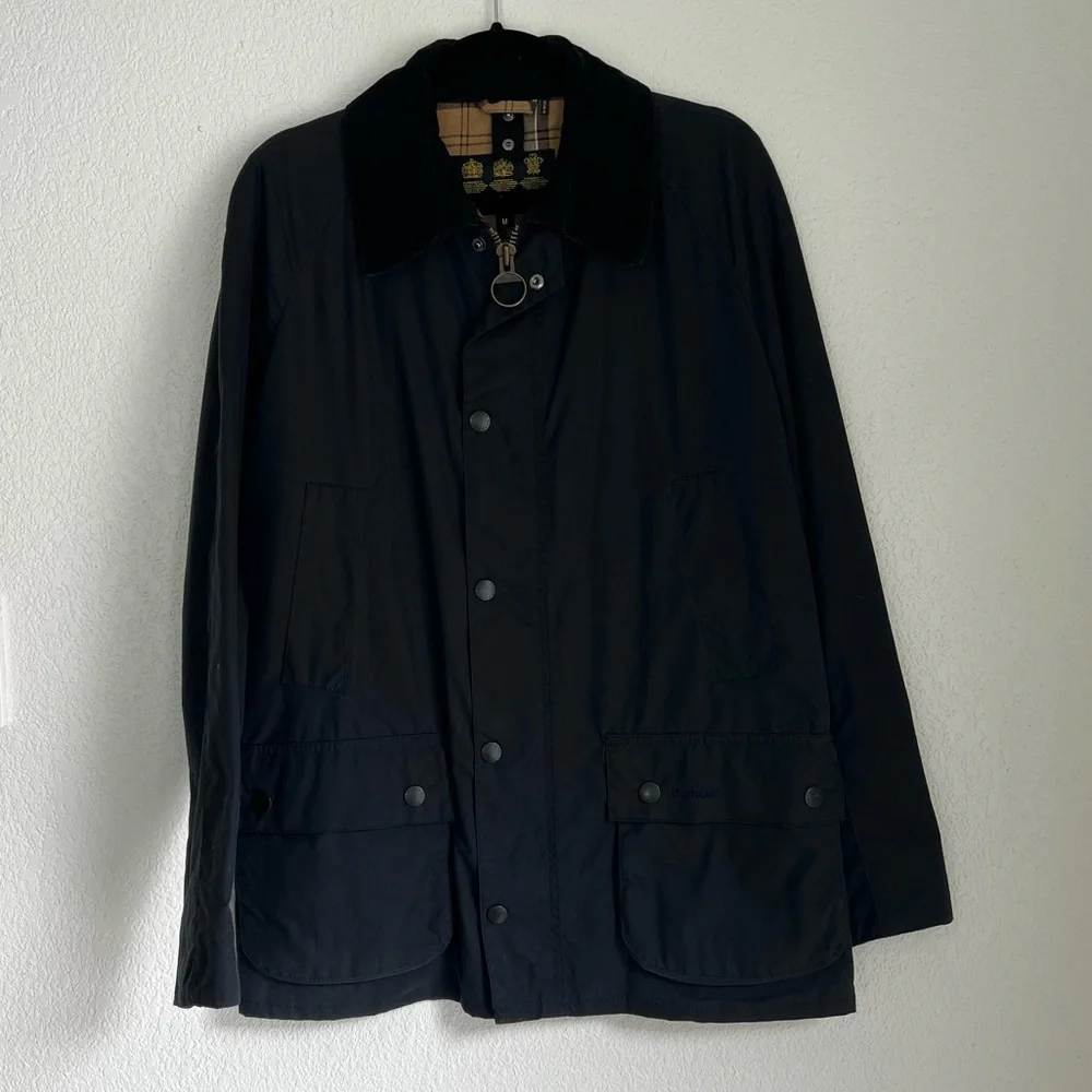 Barbour Men’s Ashby Wax Jacket - Picture 2 of 6